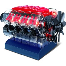 PLAYZ V8 COMBUSTION ENGINE WORKING MODEL 270 STEEM PARTS
