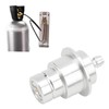 CO2 Adapater Aluminum Alloy 0.3in Quick Disconnection Wear Resistant High