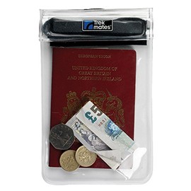 Trekmates Soft Feel Neck Pouch - water-proof and robust neck bag with adjustable neckband