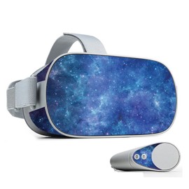 MightySkins Skin Compatible with Oculus Go Mobile VR - Nebula | Protective, Durable, and Unique Vinyl Decal wrap Cover | Easy to Apply, Remove, and Change Styles | Made in The USA