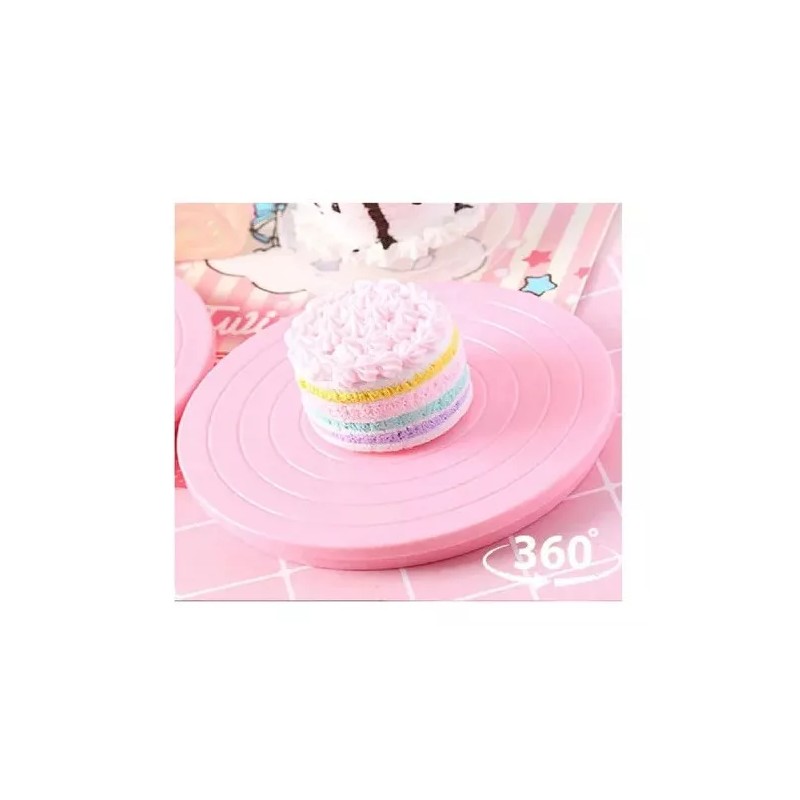 ML Base Giratoria Decoración Pasteles + Base Mini Galletas