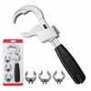 Adjustable Sink Wrench for Plumbing Repair – Multipurpose Hand Spanner
