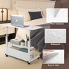 ARTYONG Laptop Desk Removable and Adjustable Height Table for Bedroom