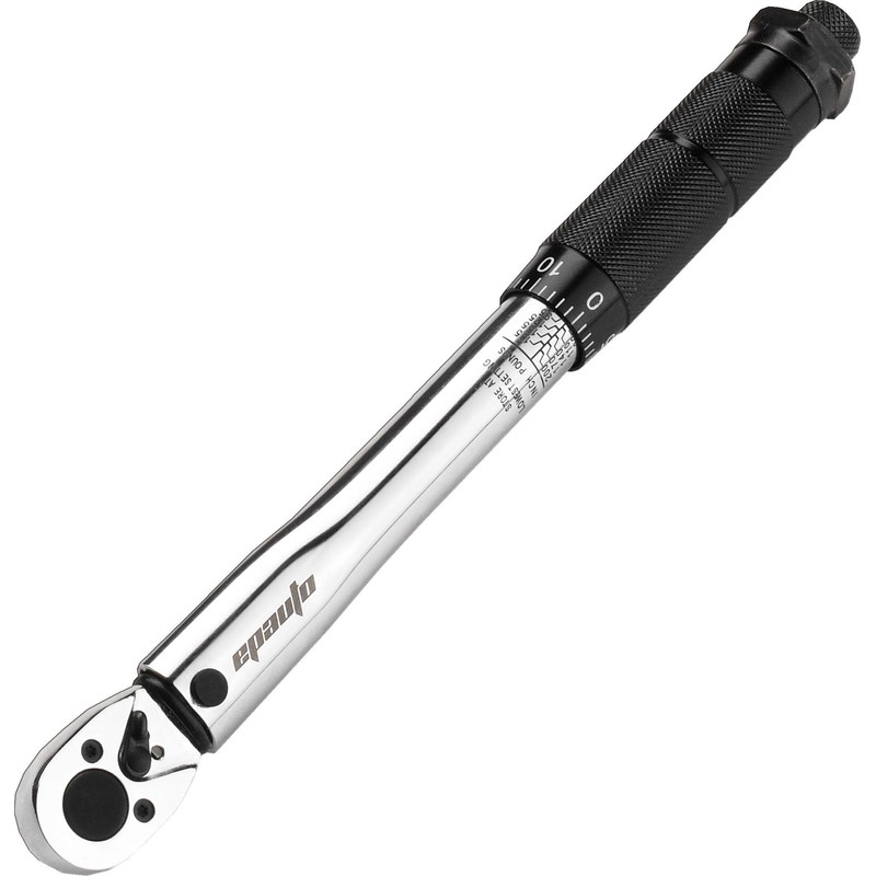 EPAuto 1/4-Inch Drive Click Torque Wrench (20-200 in.-lb. / 2.26