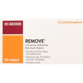 Smith and Nephew Remove Adhesive Remover Wipes 403100, 50-count