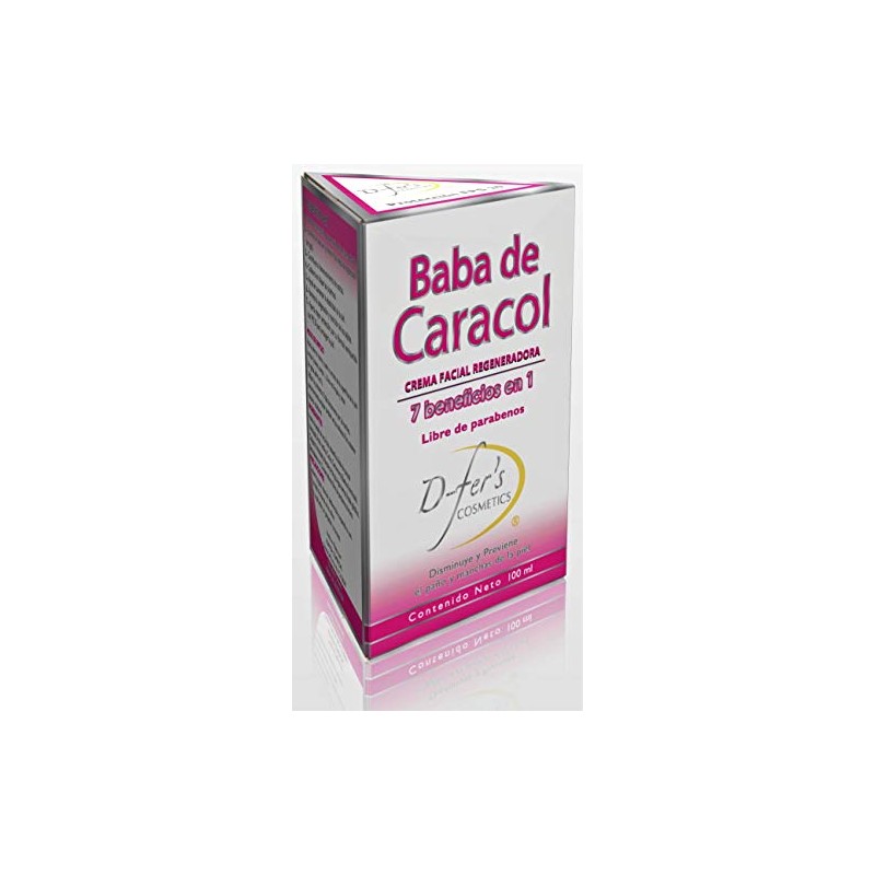 Crema Facial Regeneradora, Baba de Caracol - 100 ml