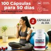 Vinagre Manzana 100 Cápsulas 500 Mg. Ingredientes Naturales Premium
