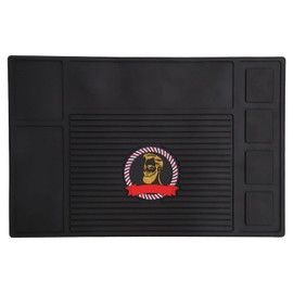 Alfombrilla Magnética para Peluquero, 17,7 X 11,8 X 0,4 Pulgadas, Alfombrillas de Peluquero para Cortaúñas, Alfombrilla de Salón de Barbería para Estación, Mesa de Peluquero