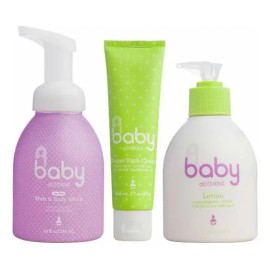 Kit Para Bebés Doterra Crema, Locion Y Jabon Blanco