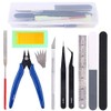 Qovydx 15Pcs Gundam Model Tools Kit Gunpla Tool Kits Modeler