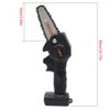 4" Mini Electric Chainsaw Cordless 550W Battery Powered Chainsaw Rechargeable