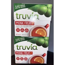 Truvia Calorie-Free Sweetener from the Monk Fruit 120 Packets.