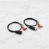 VGOL 2Pcs DIN 5 Pin to 2 RCA Cable Replacement
