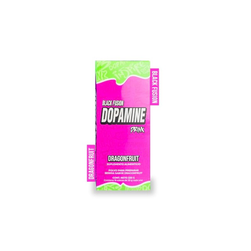 Dopamine Drink Dragon Fruit Black Fusion