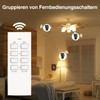 3 x Radio-Controlled Socket Outlets with Remote Control, Radio Switch