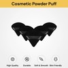 EZONEDEAL 5PCs Powder Puffs For Face Powder, Black Triangle Makeup