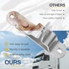 KUAFU Trailer Hasp for Enclosed Trailer Door Latch Cargo Trailer