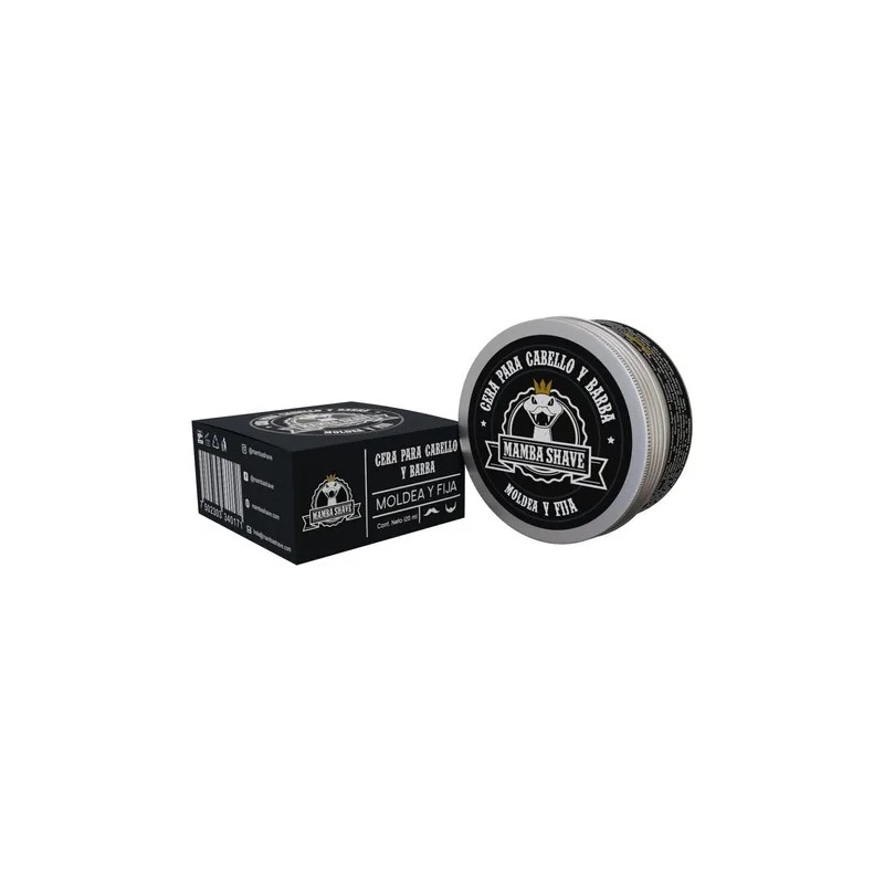 Cera Para Barba, Cabello Y Bigote Mamba Shave Gel Barba