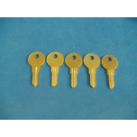 LOT OF FIFTY LOCKSMITH Y11 KEY BLANKS FITS YALE SOLID BRASS MADE IN USA