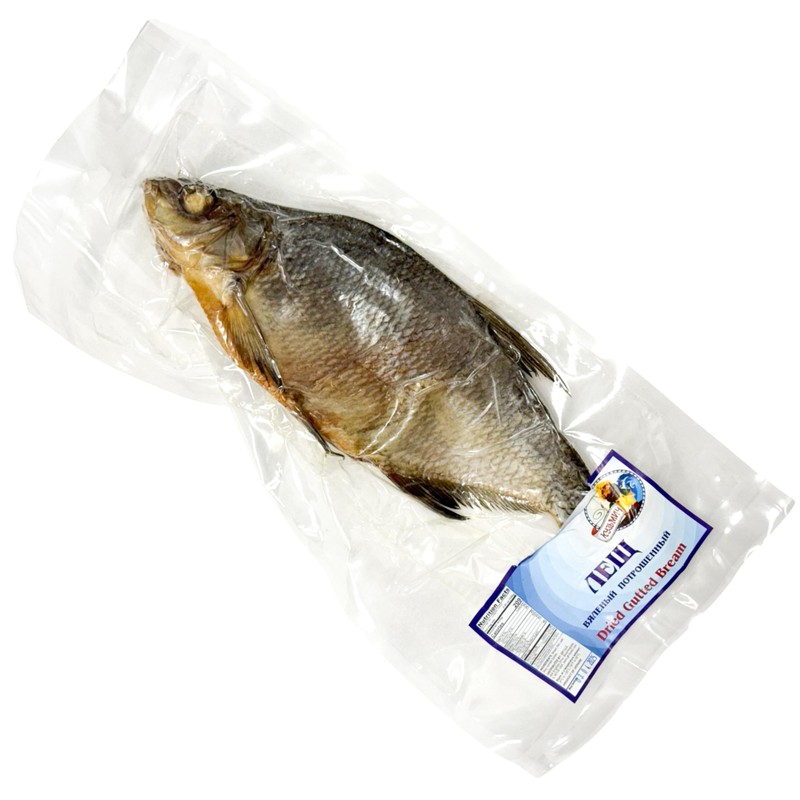 TEAMORE Dried Bream Fish, Handcrafted Dry Lesch | Pack of