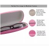 Lbi Hard Shell Eyeglass Case Clamshell Fits Large Frame Glasses