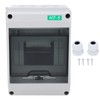 Circuit Breaker Box PC IP65 Waterproof 5 Way Transparent Cover