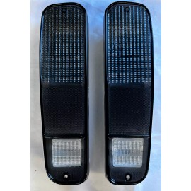 AFTP Brand FORD TRUCK F-150 250 350 73-79 SMOKE TAIL LIGHTS W HOUSING F100 NEW