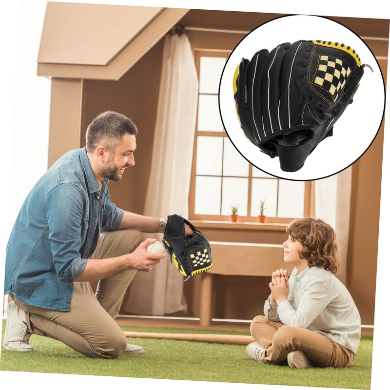Mikinona 1Pc Softball Baseball Glove Lightweight Protective Mitt for Youth