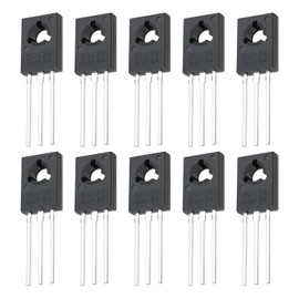 VGOL BD139 NPN Power Transistor NPN 1.5A 80V Audio Power Amplifier Transistor TO-126 Transistor Triode Electronic Components Pack of 20