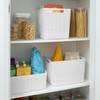 Curver Set of 4 Jute Large Decorative Plastic Organization and
