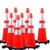 BESEA (8 Cones) BESEA 28 inch Orange PVC Traffic Cones,