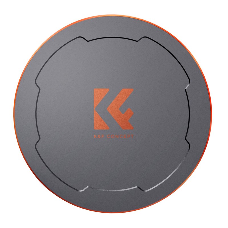 K&F Concept 49mm Magnetic Lens Cap, Magnetic Adhesion, Convenient Installation,