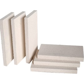 Insulating Fire Bricks for Forge - 0.75" x 4.5" x 9" - 2500F Rated - Pack of 6 - Soft Fire Bricks for Wood Stove, Oven, Fireplace, Fire Pit, Kiln, Clay Firing, Jewelry Soldering, Heat Insulation Block