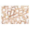 folia 2209 Advent Calendar Natural 24 Wooden Numbers for Hanging,