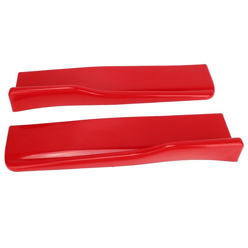 2pcs Car Side Skirt Anti Scratch Universal Winglets Diffuser Splitter