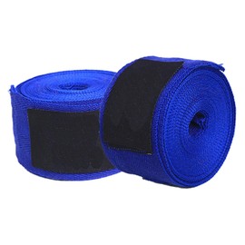 NyxSeat 2 Boxing Bandages, Highly Elastic Hand Wraps, Hand Straps with Thumb Loops, Solid Fabric Bandages, Blue Sports Hand Loops, Suitable for Boxing Halls and Taekwondo Studios