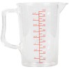 Sanno Japan SN4708 Food Utensils, Measuring Cup, Graduated Red, 33.8
