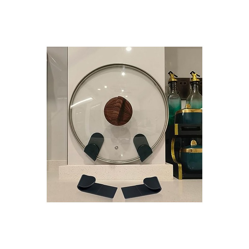 10 Pieces Pot Lid Holders, 2 Pieces Pot Lid Holder,
