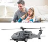 Diecast Metal Helicopter Model Sound Light Pullback Alloy Fighter Aircraft