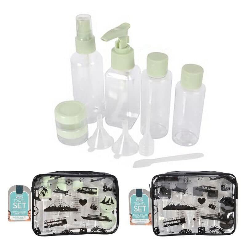 13PCS Travel Bottle Set Reusable Travel Bottle Set Easy refil