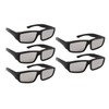 5 Pcs Solar Eclipse Glasses Safe Shades for Direct Sun