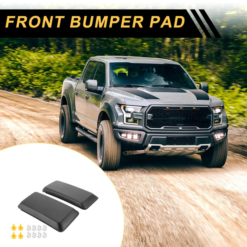 REPAIROCK Front Bumper Pads for Ford F-150 2018-2020 Front Left