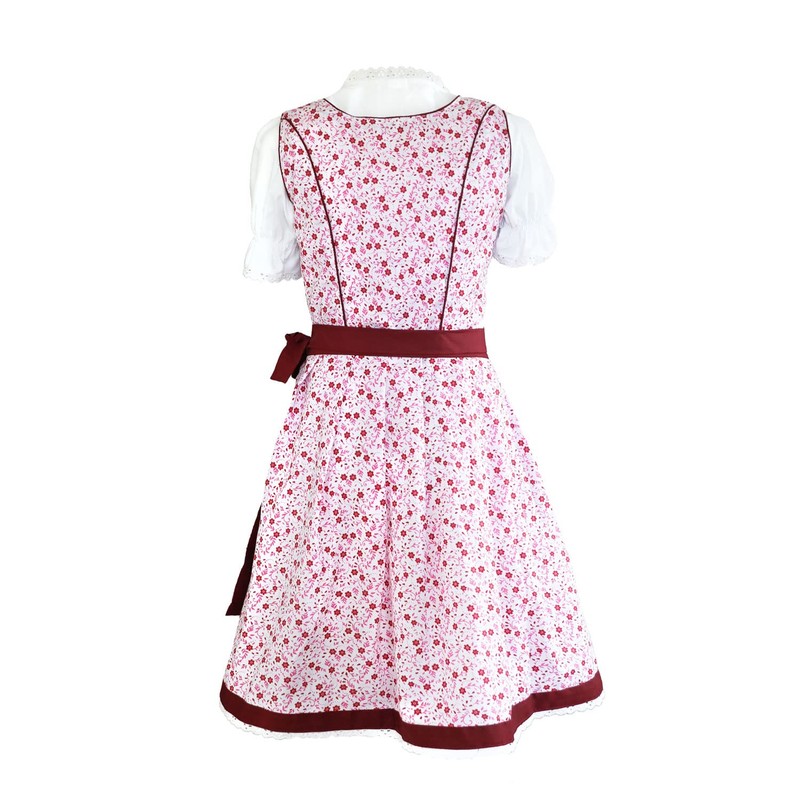 MS-Trachten Children's Dirndl Costume Dress Girls' Dirndl Mimi 3-Piece (128,