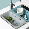 FOREVERIE Expandable Sink Colander Strainer, Veggies and Fruit Drainer, Noodle