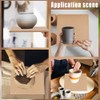 CRASPIRE MDF Wood Boards for Crafts 10x10in Square Wooden MDF