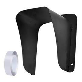 MIMIA Outdoor Intercom Cover, Double Sided Tape, Entrance Doorphone, Reinforced Plastic, Rainproof, Wireless Doorphone, Sun Protection Cover, Easy Installation, Black