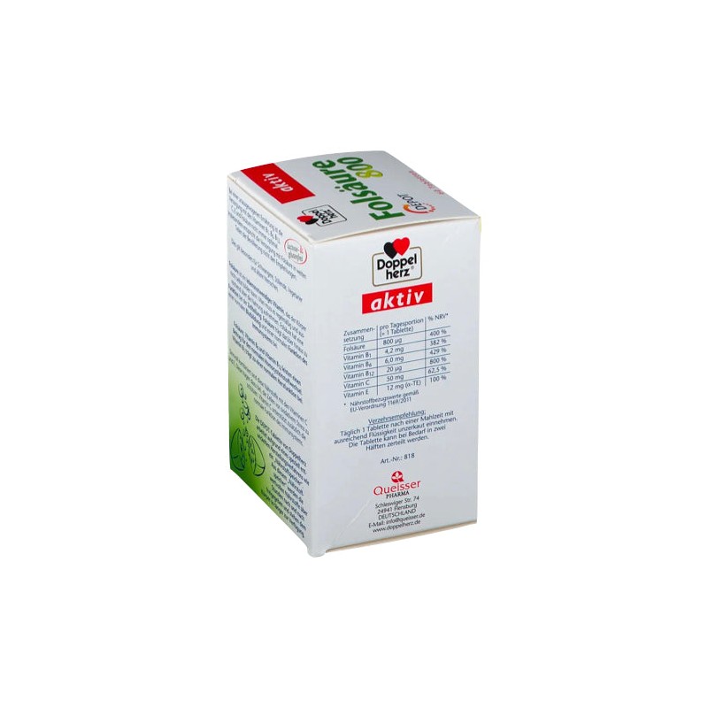 Doppelherz Folic Acid 800 60 cap