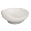 Spill Proof Scoop Plate with Anti Skid Base, Easy Food