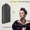 Suit Bags for Men Women,Breathable Suit Carrier Bag for Travel,Hanging