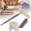 Violin Peg Hole Reamer Stainless Steel Incisive Edge Ergonomic Wooden